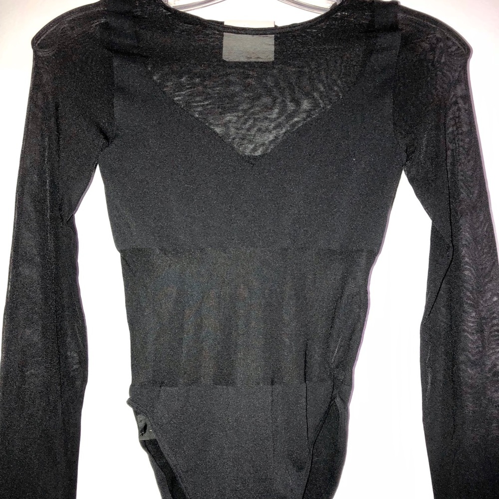 Wolford - Black Long Sleeve Bodysuit